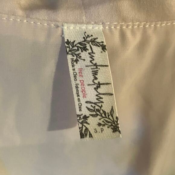 Free People Blush Pink Sleep Romper Size SP - Picture 2 of 2